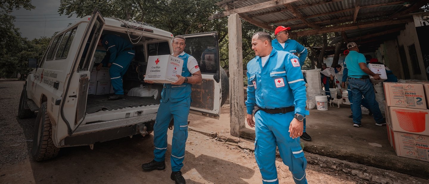 Banner Cruz Roja Colombiana
