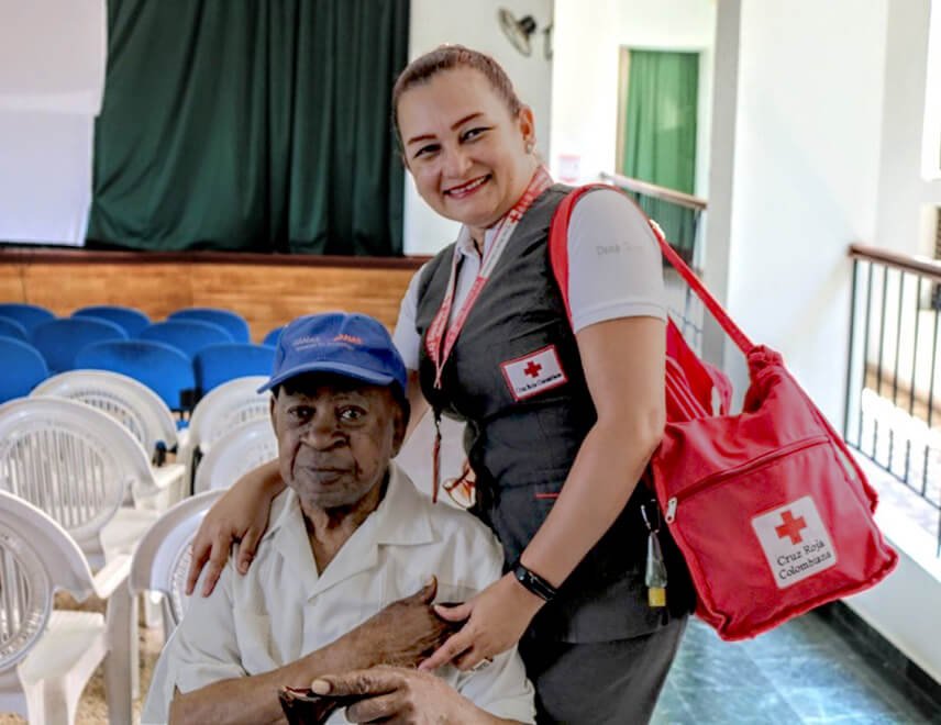 Damas Grises 6 Cruz Roja